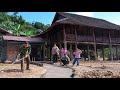 Building Flower Pots, Completing Road Down to Fish Pond | Family Farm