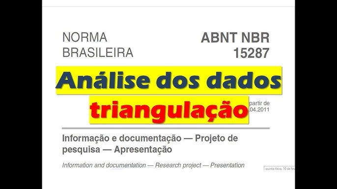 VIDEOAULA 1 - TRIANGULAÇÃO DE DADOS (SÉRIE PESQUISA CIENTÍFICA) 