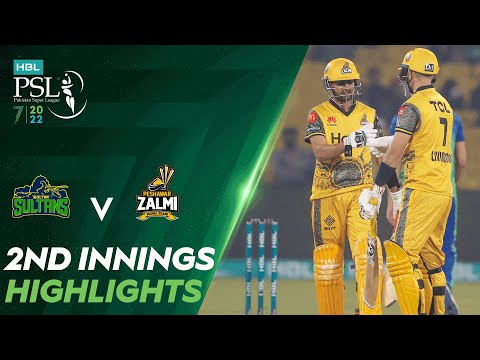 2nd Innings Highlights | Multan Sultans vs Peshawar Zalmi | Match 16 | HBL PSL 7 | ML2T