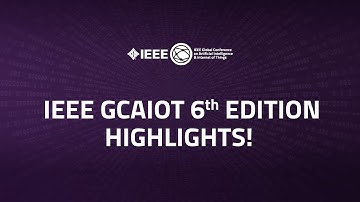 IEEE GCAIoT 2022 | 6th Edition