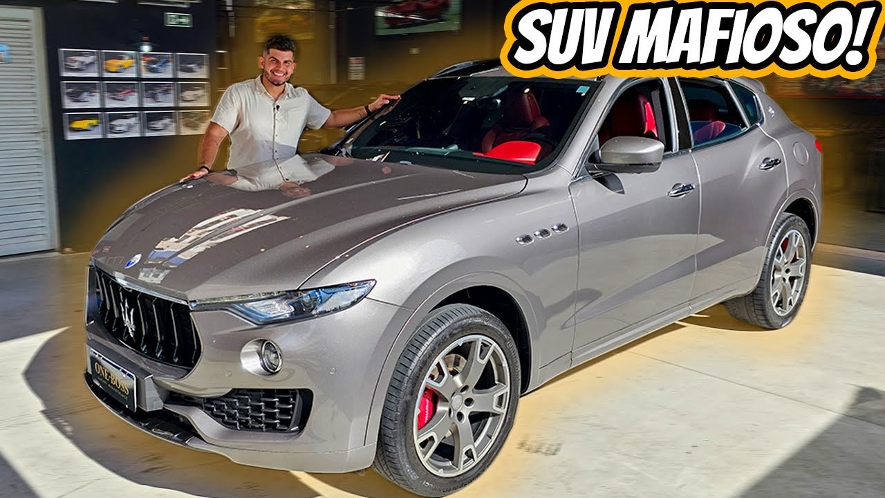 Maserati Levante 2017 – SUV de luxo pra RICO que não é MODINHA