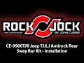 RockJock's Jeep TJ Rear Antirock Sway Bar Installation