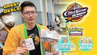 San Francisco Card Show pt. 2! (Vendor POV | Anime TCG | One Piece TCG | Pokemon TCG | Union Arena)