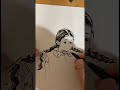 イラストレーター池田和宏のスケッチタイムラプス☆