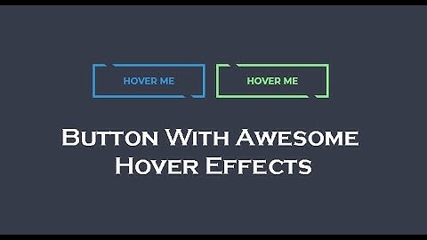 Beautiful Button With Awesome Hover Effects Using #HTML & CSS