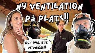 Äntligen ska möglet bort och ny ventilation på plats!! (Eng sub) screenshot 1