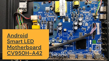 Android Smart led motherboard CV950H-A42 voltage configuration