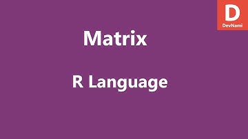R Programming Matrix