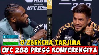 UFC 288 PRESS KONFERENSIYA O'ZBEKCHA TO'LIQ TARJIMA!