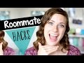 5 Roommate Hacks I Wish I Knew Before College! #GetCollegeReady