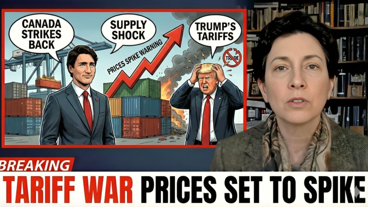 JUST NOW: Canada STRIKES Back — Trump’s Tariffs Trigger SUPPLY SHOCK, Prices SPIKE Warning
