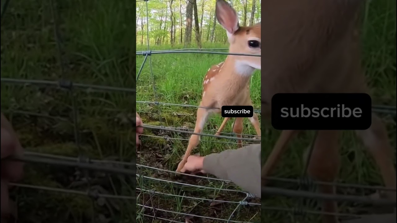 CCTV Rescue Simulation: This Baby Gazelle Was locked | AI Generated 