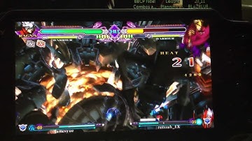 Blazblue Continuum Shift Extend Ragna Vs Relius Clover