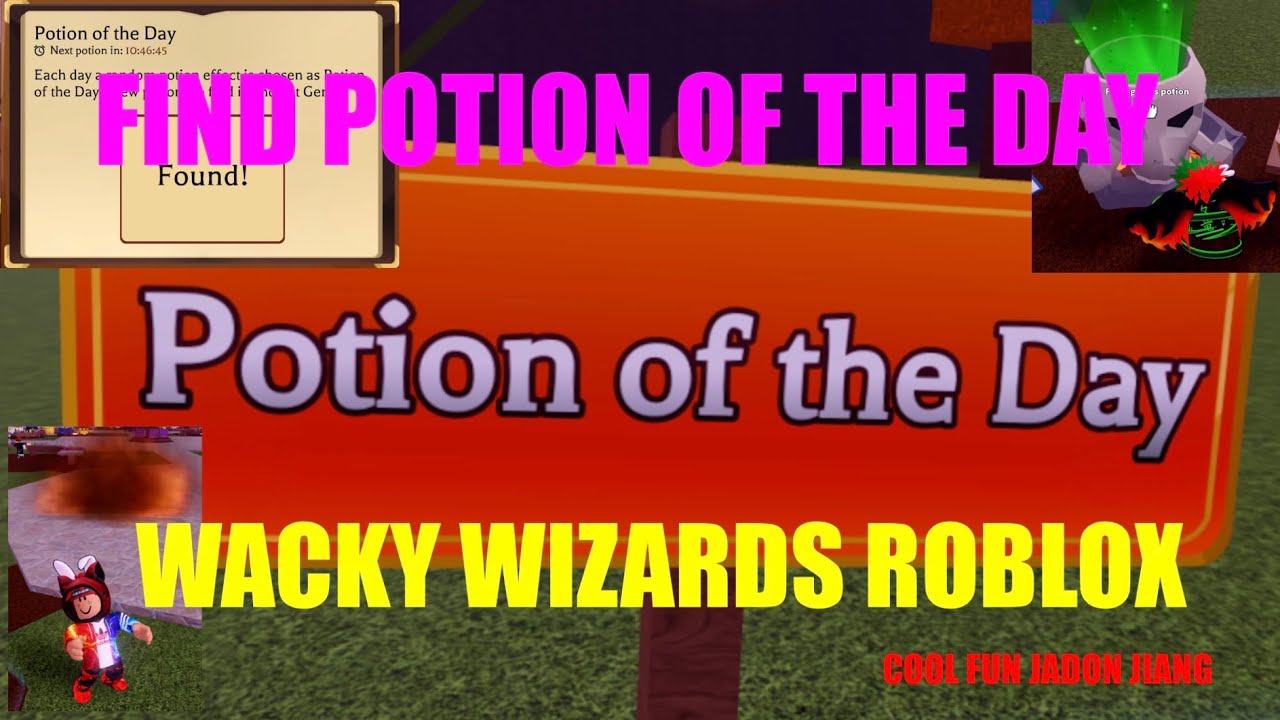 POTION OF THE DAY, WACKY WIZARDS, DAY 20 YouTube