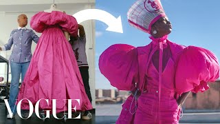 2 Designers Transform Each Other’s Work (ft. Valentino's Pierpaolo Piccioli & Thebe Magugu) | Vogue