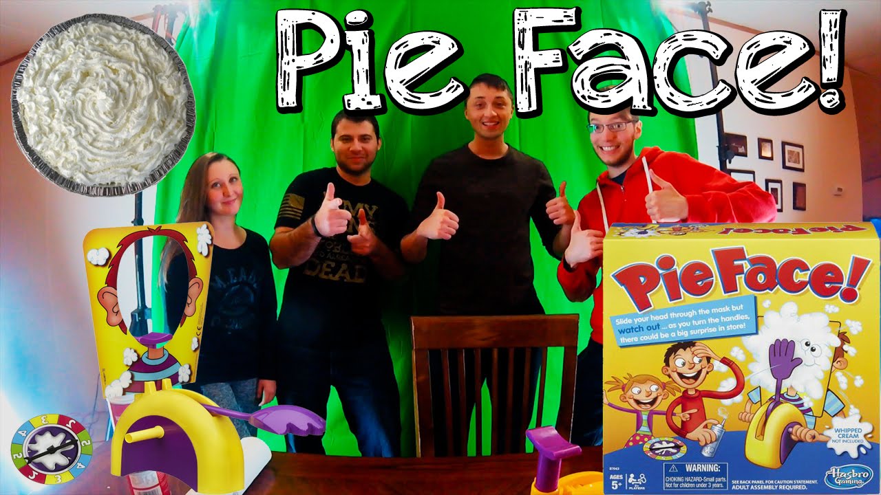 PIE FACE! (WITH SURPRISE INGREDIENTS) YouTube