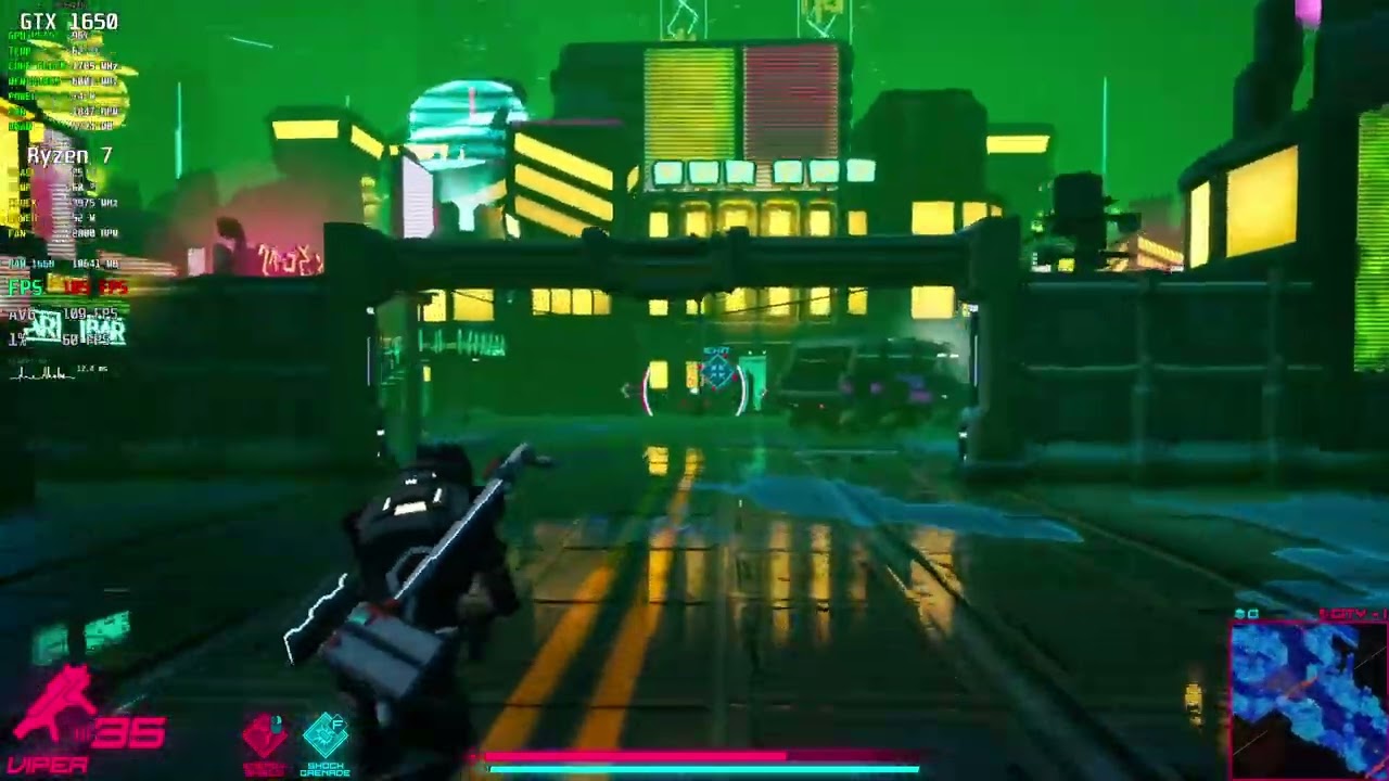 GTX 1650 | ArcRunner - Benchmark Gameplay PC 1080p