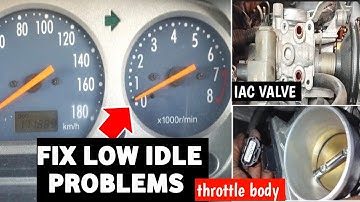 How to fix low idle problems in your car ! Issue Low RPM  ! Problems solved