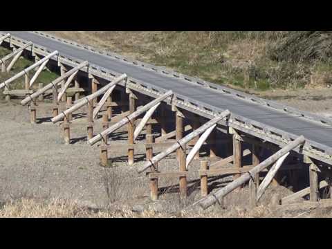 時代劇のロケにも使用される島田橋 埼玉県坂戸市