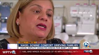 Woman creates 'angel gowns' to comfort grieving families