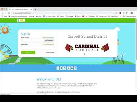 How To Login to IXL