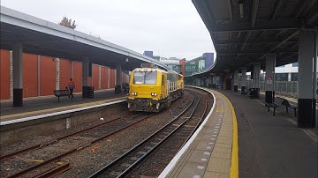 NIR MPV No. 11 passing through Lanyon Place.