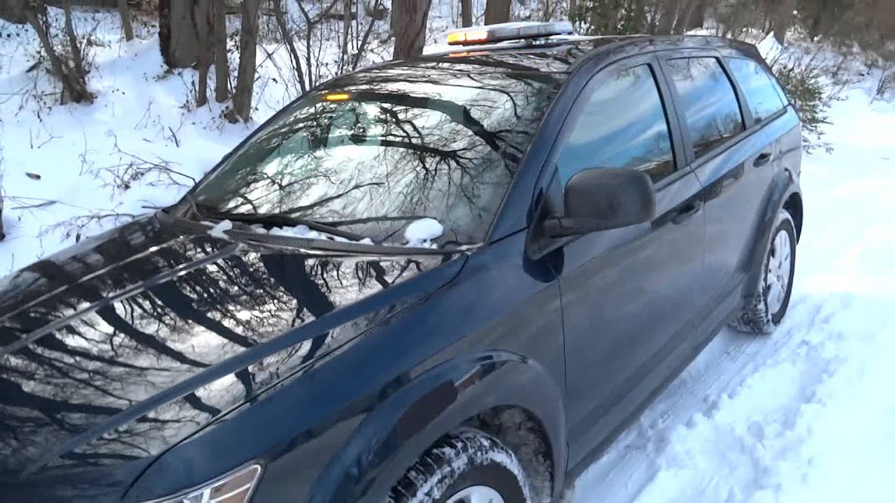 dodge journey in snow