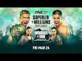 ONE Fight Night 8: Superlek vs. Williams