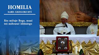 Cardinal Grzegorz Ryś at the 11th National SESA Seminar: Whoever loves God must also love their n...