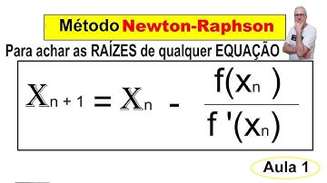 GRINGS ☑ MÉTODO NEWTON-RAPHSON - Para achar as RAÍZES de qualquer EQUAÇÃO @OmatematicoGrings