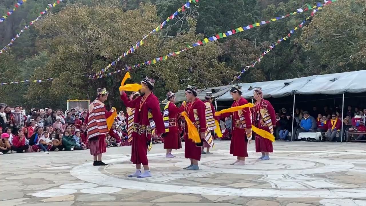 Monpa dance #dirang #gompache #monpatribe