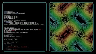 How to code this sweet drifting tessellation animation in Python.