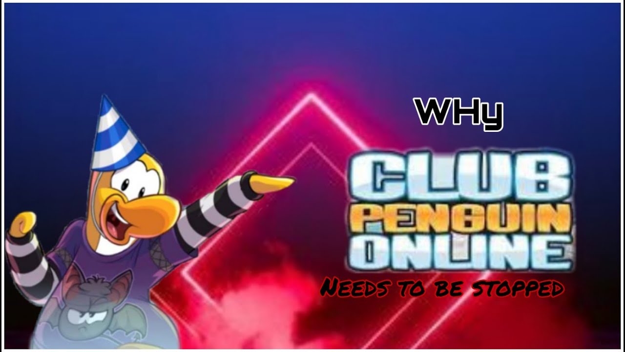 The problem with club penguin online - YouTube