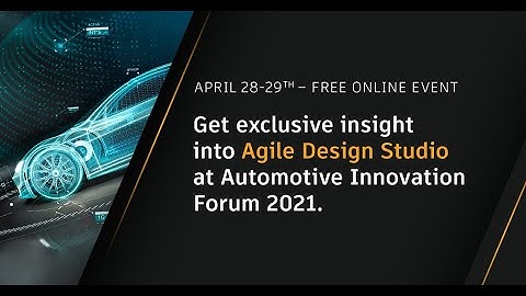 Automotive Innovation Forum 2021 Promo