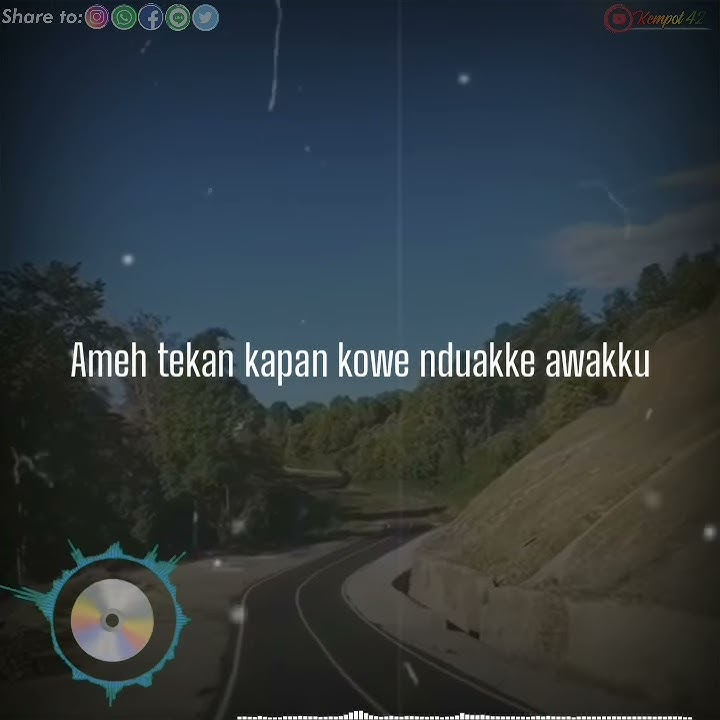 Story WA Gendakan-Lirik//story wa terbaru 2020