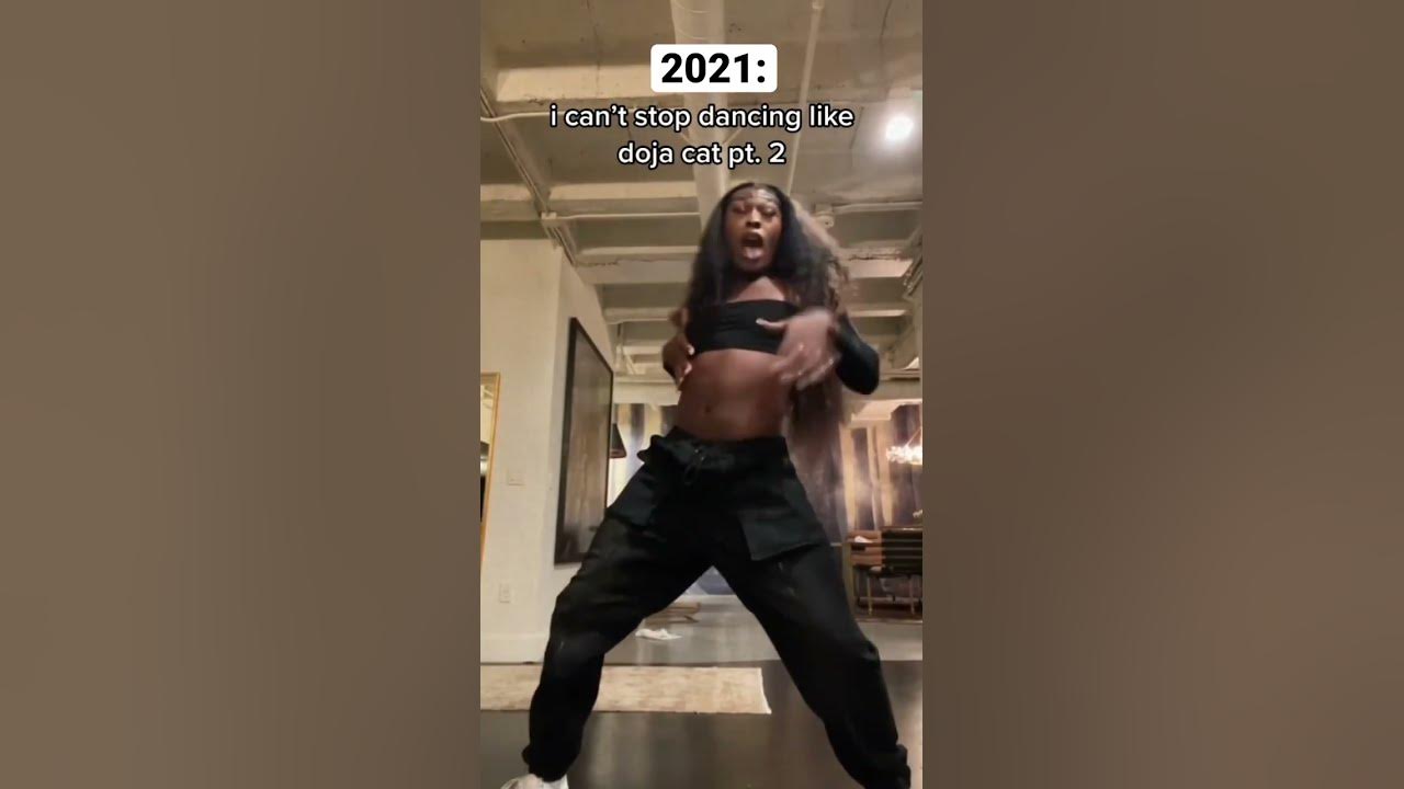 i went from dancing LIKE doja cat to dancing WITH doja cat #shorts i went from dancing LIKE doja cat to dancing WITH doja cat #shorts