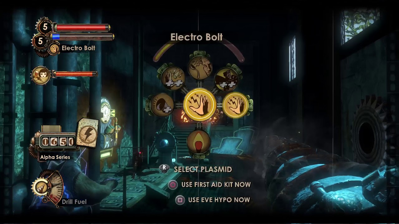 Bioshock 2 security command and hypnotize awesomeness Ps4 - YouTube