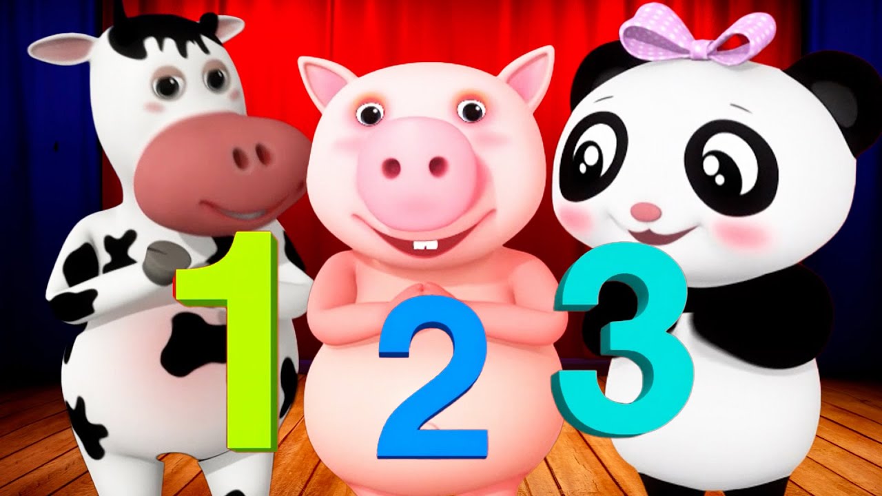 Clap With Me 👏 1, 2, 3! + More Nursery Rhymes & Kids Songs - ABCs and 123s