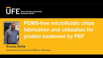BioED webinar 21 - Arunas Stirke - PDMS-free microfluidic chips fabrication and utilization...
