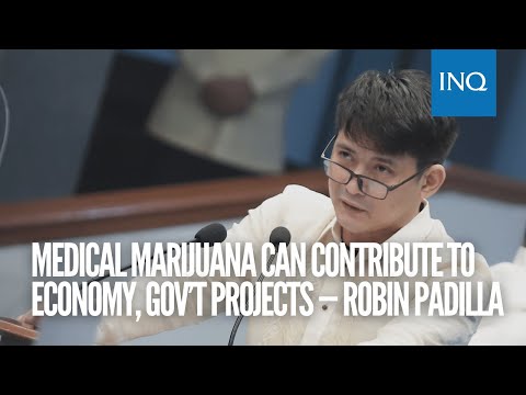 Medical marijuana can contribute to economy, gov’t projects — Robin Padilla