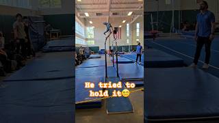 WORST Gymnastics FAIL EVER!! Coach couldn&#39;t save him. #pbars #gymnast #fail #extreme #pain #athlete