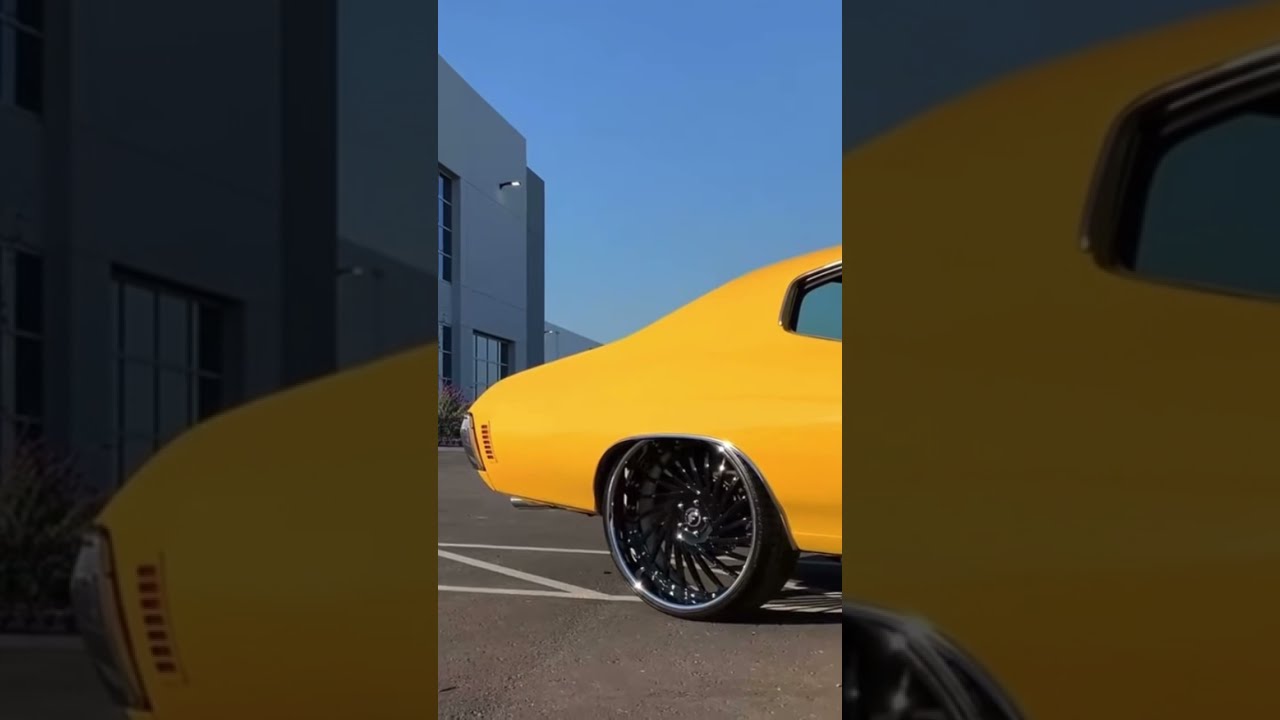 1971 Chevelle SS On 24 Forgiatos LS1 6 Speed FOR SALE