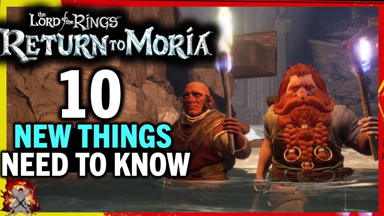 The Lord of the Rings survival game Return to Moria is out in