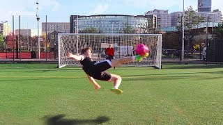 SCISSOR KICK FOOTBALL CHALLENGE