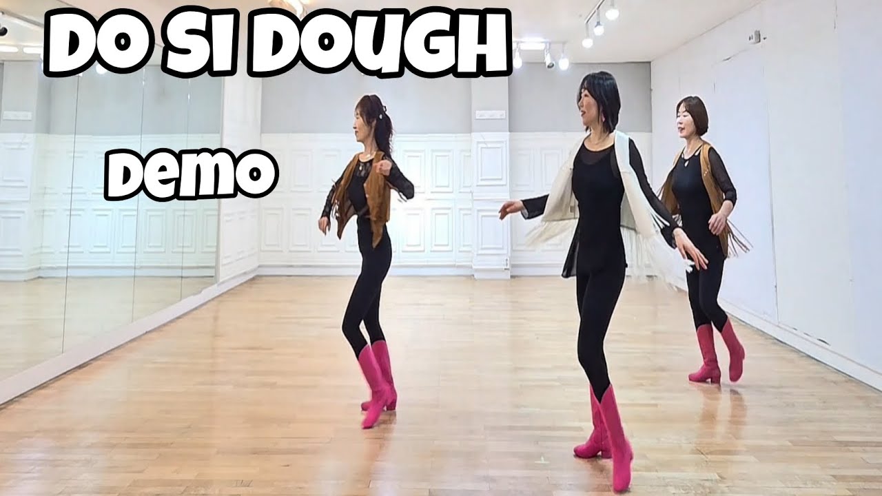 Do Si Dough - Line Dance (Demo) | Beginner | Maddison | Jo Thompson 