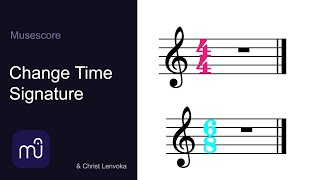 Change Time Signature Musescore