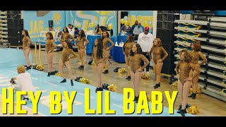 Hey by Lil Baby | Southern University Gold-N-Bluez Dance Team &amp; Pep Band 23 | vs JSU 🔥