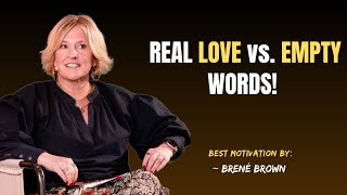 When a Man Truly Loves You | Brené Brown Motivational Speech