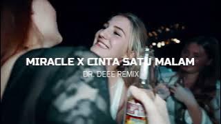 DJ MIRACLE X CINTA SATU MALAM|DJ BREAKBEAT TIKTOK|DE DXD REMIX