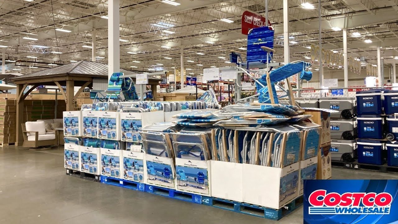 COSTCO SHOP WITH ME SUMMER ITEMS GAZEBOS PATIO FURNITURE DINNERWARE SHOPPING STORE WALK THROUGH